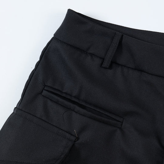 Fashion Solid Color Cargo Shorts Men