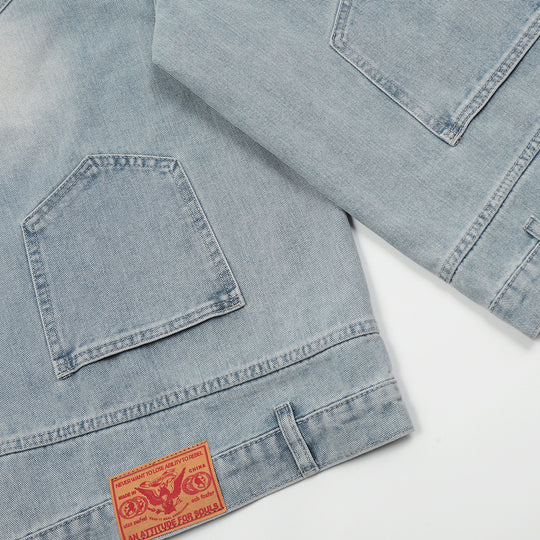Fashion Work Clothes Denim Shorts Men