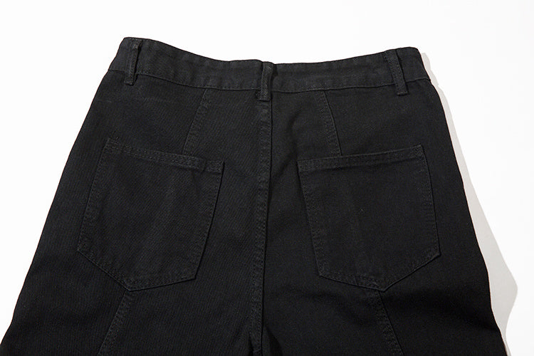 Fashion American Trousers Breasted Jeans Men