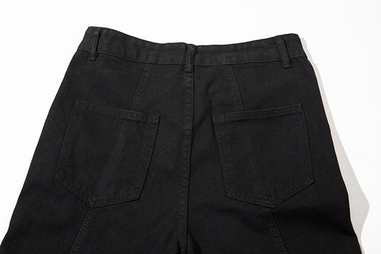 Fashion American Trousers Breasted Jeans Men