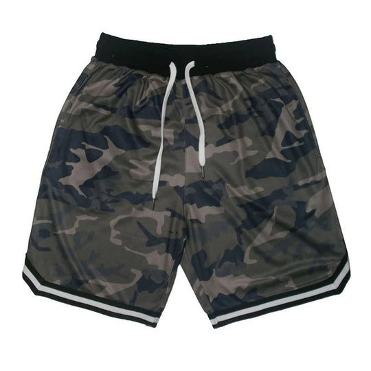 Sports Mesh Hanging Shorts Breathable Loose Five-point Pants Men