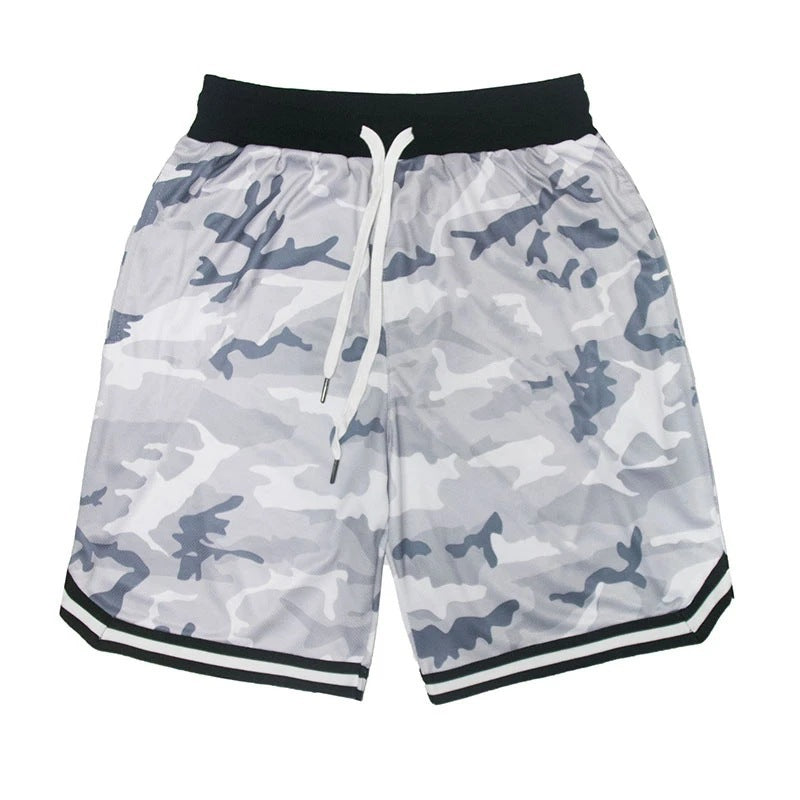 Sports Mesh Hanging Shorts Breathable Loose Five-point Pants Men