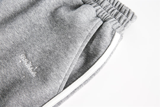 Side Striped Lace-up Casual Shorts Men