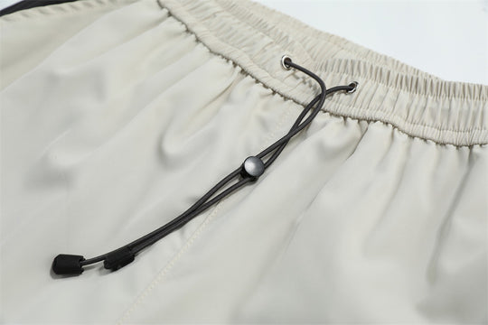 Contrast Color Overalls Casual Trousers For Men
