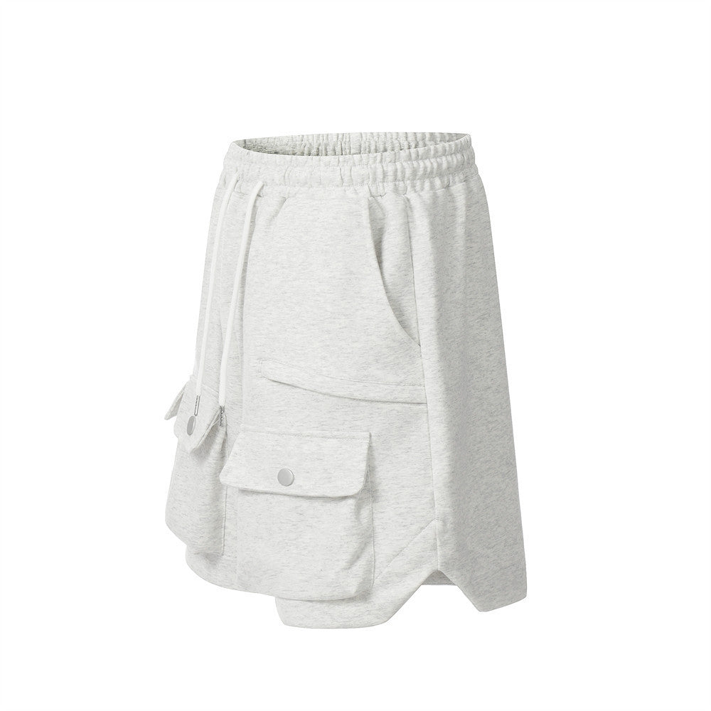 Functional Workwear With Pocket Shorts For Men