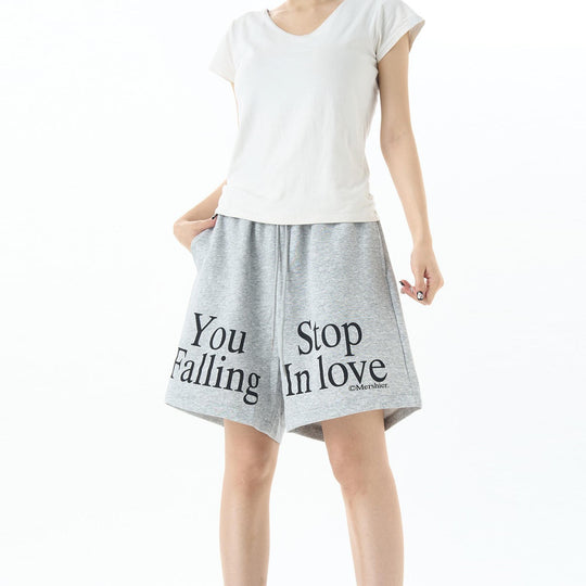Summer Sport Letters Shorts For Men And Women