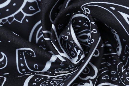 Fashion Paisley Full Printed Shorts Men