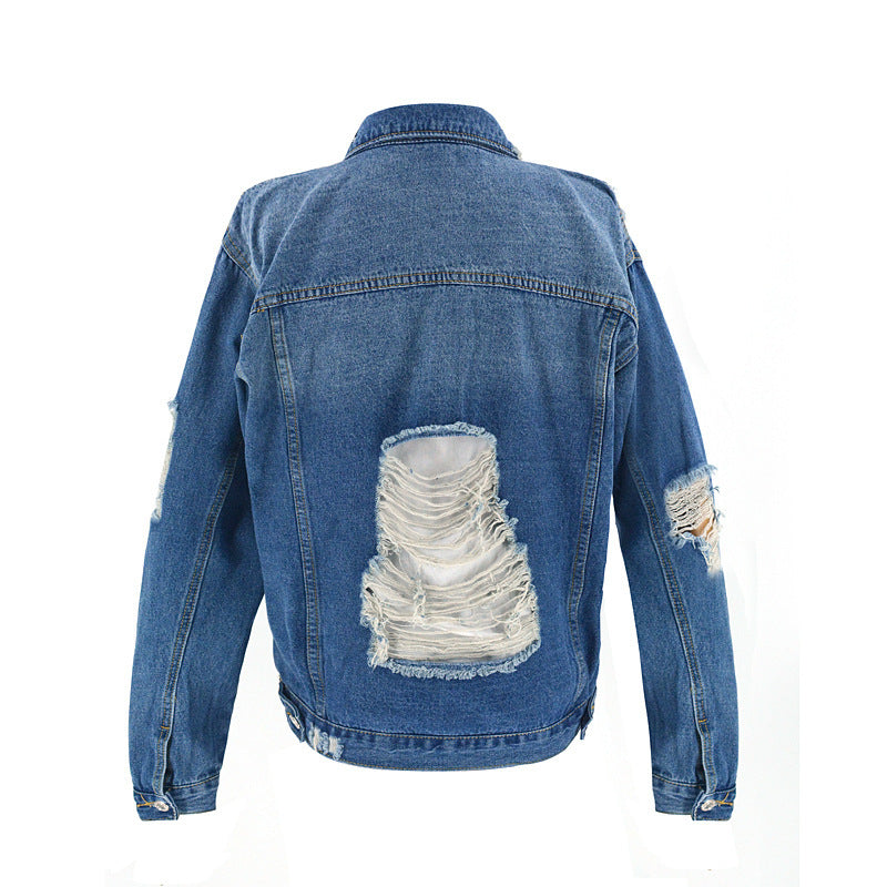 European And American Slim All-match Denim Female Jacket Women