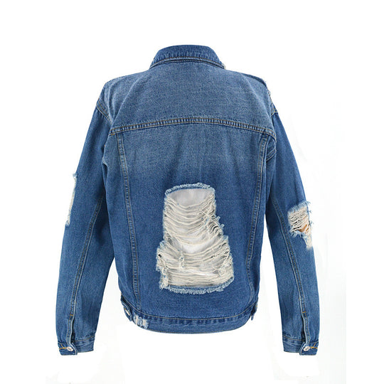 European And American Slim All-match Denim Female Jacket Women