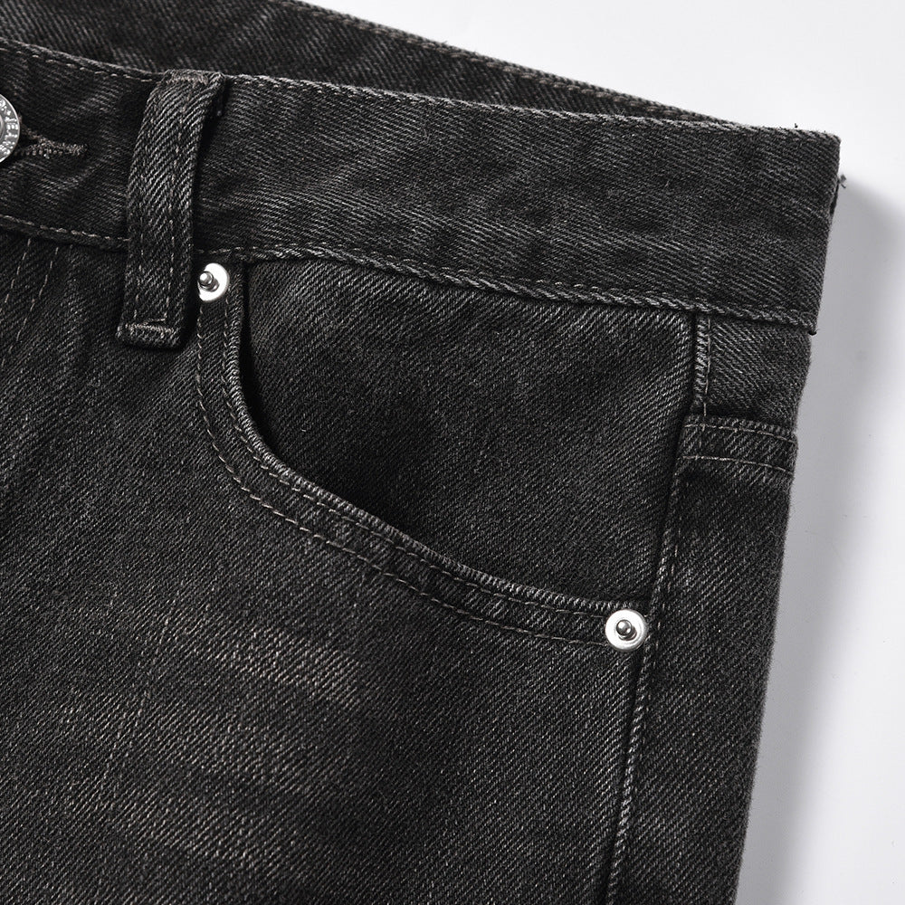 Fashion Retro Casual Mopping Trousers Men