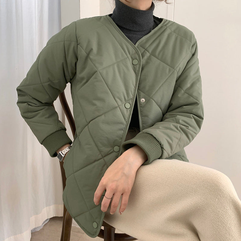 Women With Loose Long-sleeved Cotton-padded Jacket