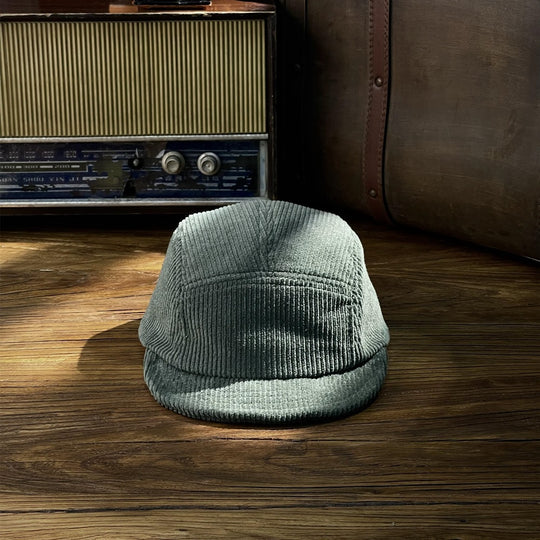 Men And Women Fashion Corduroy Flat-brimmed Baseball Hat