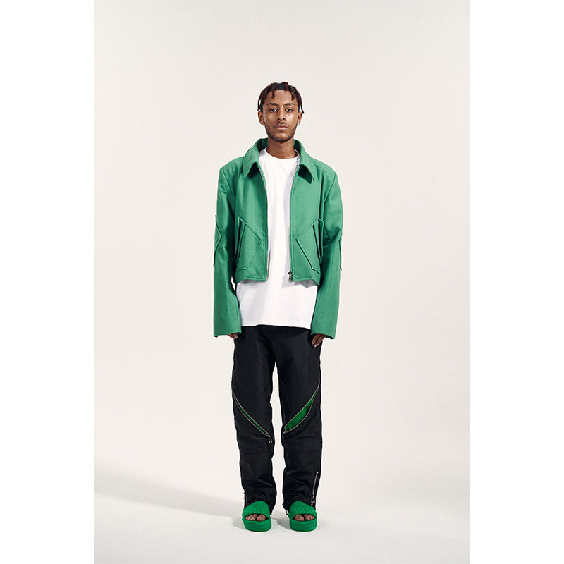 Nylon Casual Trousers Trendy Brand Men