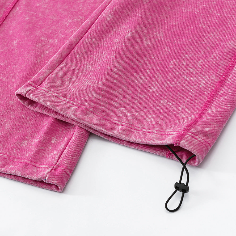 Washed And Worn Leisure Men Trousers