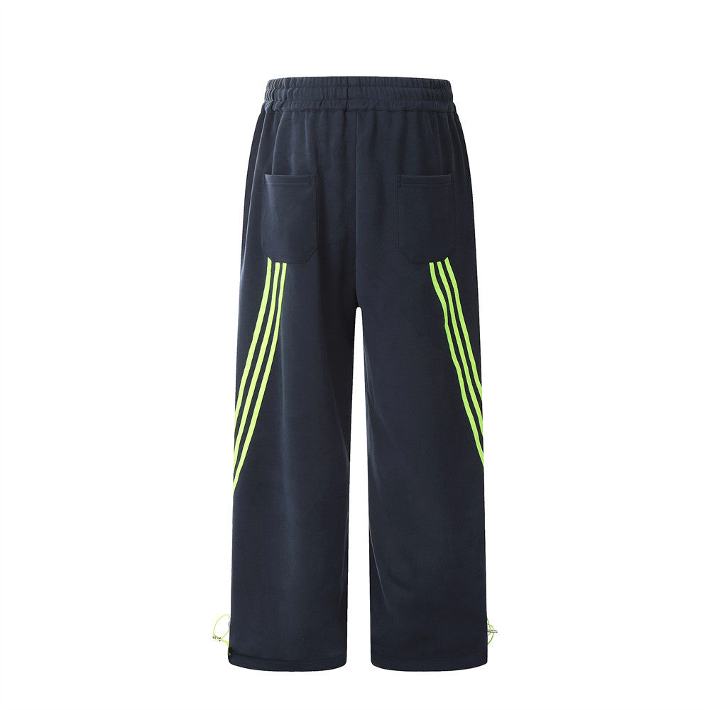 Fashion Individual Casual Straight-leg Trousers Men