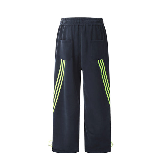 Fashion Individual Casual Straight-leg Trousers Men