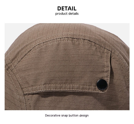 Retro Function Short-brimmed Hat Men And Women