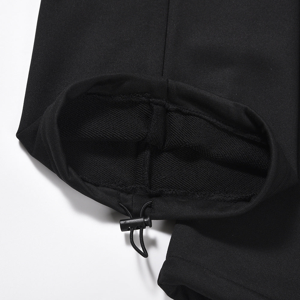 Line Embroidery Casual Trousers For Men