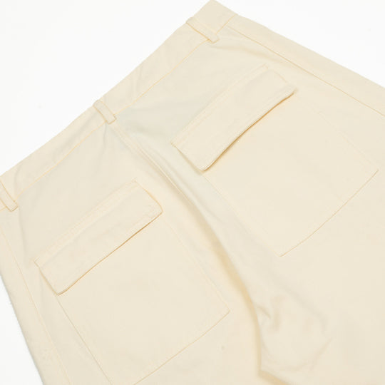 Solid Color Workwear Straight-leg Trousers Men