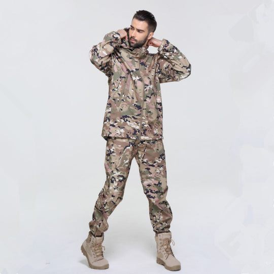 Men And Women Outdoor Windproof And Waterproof Warm Rushing Jacket