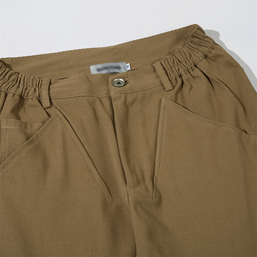Fashion Stitching Loose Cool Trousers Men