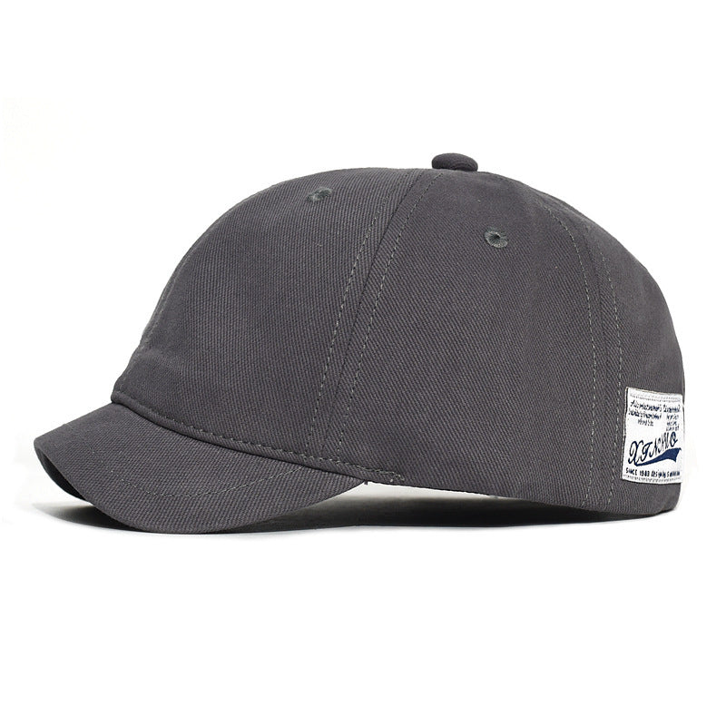 Hip Hop Cotton Short Brim Hat Men