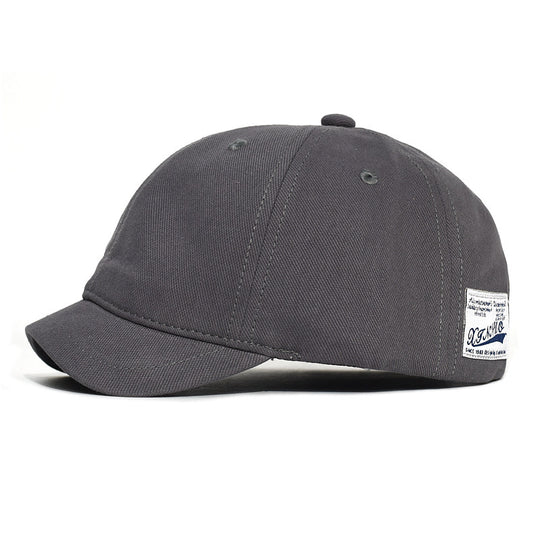 Hip Hop Cotton Short Brim Hat Men
